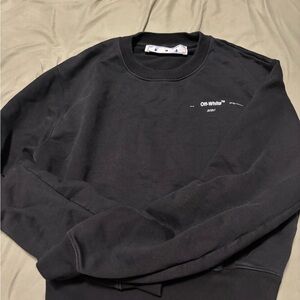 Off-White Dark Crewneck Sweater year 2020